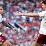 كالافيورى يتقدم لآرسنال أمام اليونايتد  فى قمة البريميرليج
