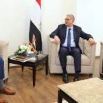 وزير البترول يلتقى نائب رئيس أباتشى الأمريكية بمدينة العلمين الجديدة
