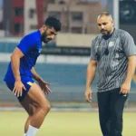محمد حسن لاعب الإسماعيلي يخوض تدريبات منفردة تمهيدا للعودة للمباريات