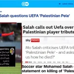 محمد صلاح يشعل شوارع العالم.. والفرعون المصري يحمل شارة القيادة العربية