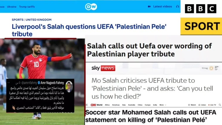 محمد صلاح يشعل شوارع العالم.. والفرعون المصري يحمل شارة القيادة العربية