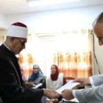 مفتى الجمهورية يدلى بصوته فى انتخابات الشيوخ ويؤكد: المشاركة مسؤولية وطنية