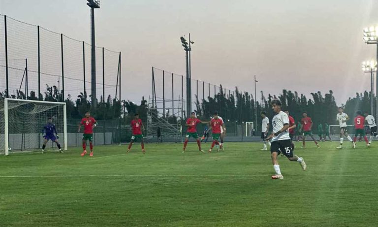منتخب الشباب يتعادل وديا مع المغرب ضمن الاستعدادات لكأس العالم
                
                تعادل منتخب مصر للشباب تحت 20 سنة مع نظيره المغربي وديا اليوم بهدف لكل منهما اليوم الأربعاء
                الأربعاء، 13 أغسطس 2025 - 23:41