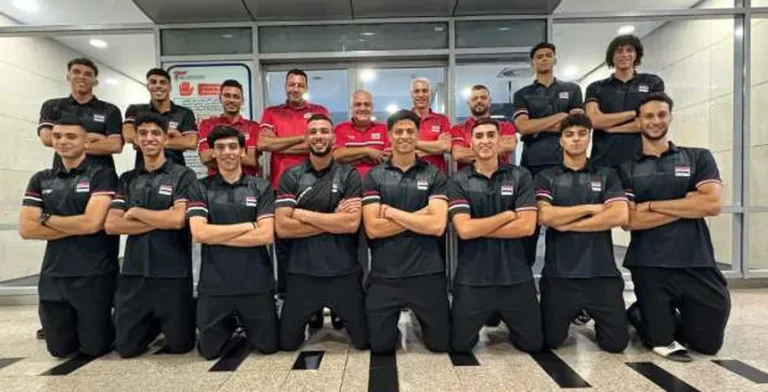 منتخب شباب الطائرة يغادر إلى الصين للمشاركة في بطولة العالم
