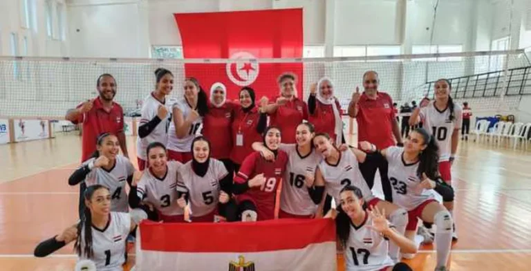 منتخب ناشئات الكرة الطائرة يهزم المغرب ويتأهل لنهائي بطولة أفريقيا