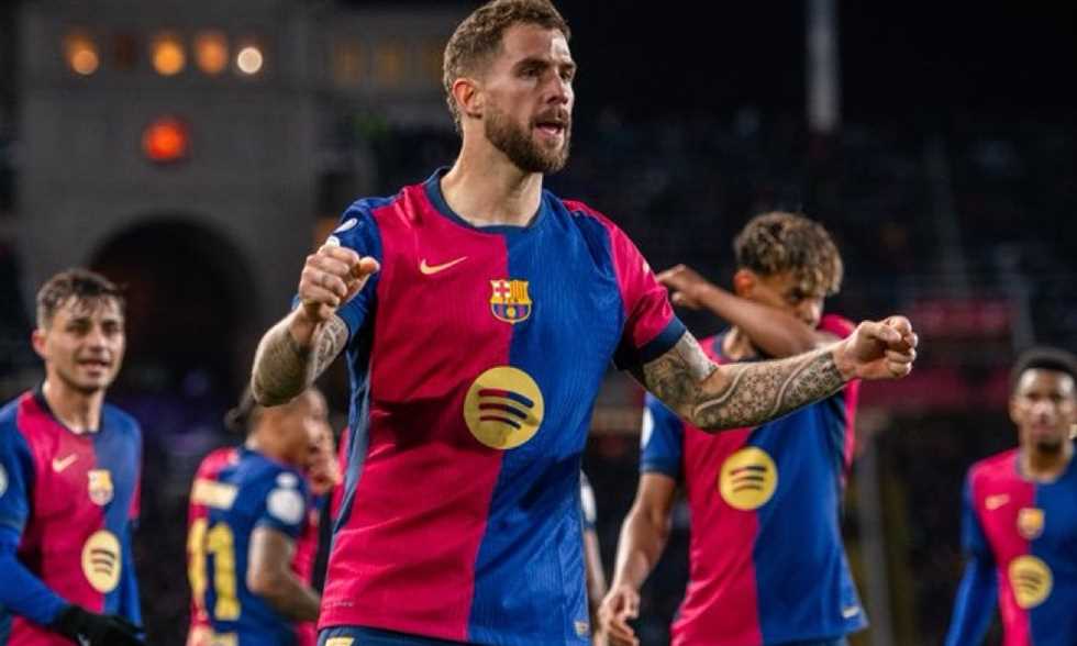 تقرير سعودي يكشف تفاصيل اتفاق النصر مع إينيجو مارتينيز
                
                توصل نادي النصر السعودي إلى اتفاق مع المدافع الإسباني إينيجو مارتينيز لاعب برشلونة.
                الجمعة، 08 أغسطس 2025 - 12:10
