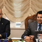 وزير الشباب يبرز دور رئيس «الأولمبية» في صياغة قانون الرياضة الجديد
