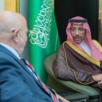 وزير الصناعة يبحث سبل تعزيز التعاون وتنمية الاستثمارات مع نظيره من سوريا.