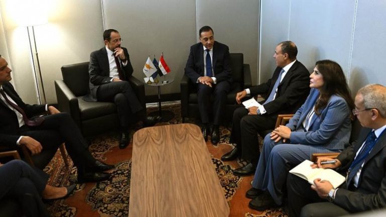 مدبولي يلتقي رئيس قبرص على هامش أعمال الجمعية العامة للأمم المتحدة
