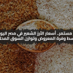 استقرار مستمر.. سعر الأرز الشعير في مصر اليوم 2025 وسط وفرة المعروض وتوازن السوق المحلي