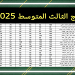 الدرجات الكاملة.. استخراج نتائج الثالث متوسط 2025 الدور الثاني من الموقع الرسمي لجميع المحافظات