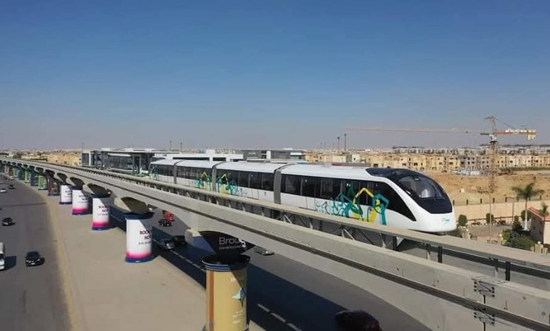 النقل: استمرار التشغيل التجريبي لمونوريل شرق النيل