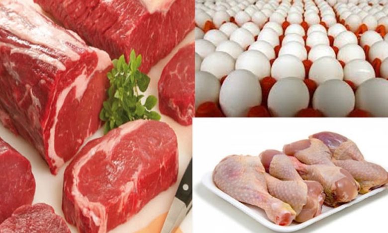 أسعار اللحوم والفراخ والبيض