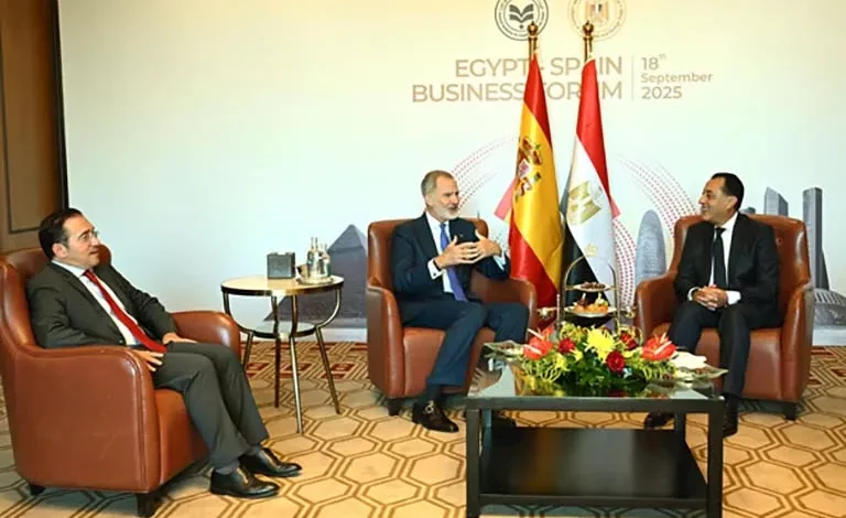 انطلاق الملتقى المصري الإسباني للأعمال بحضور ملك إسبانيا ورئيس الوزراء المصري