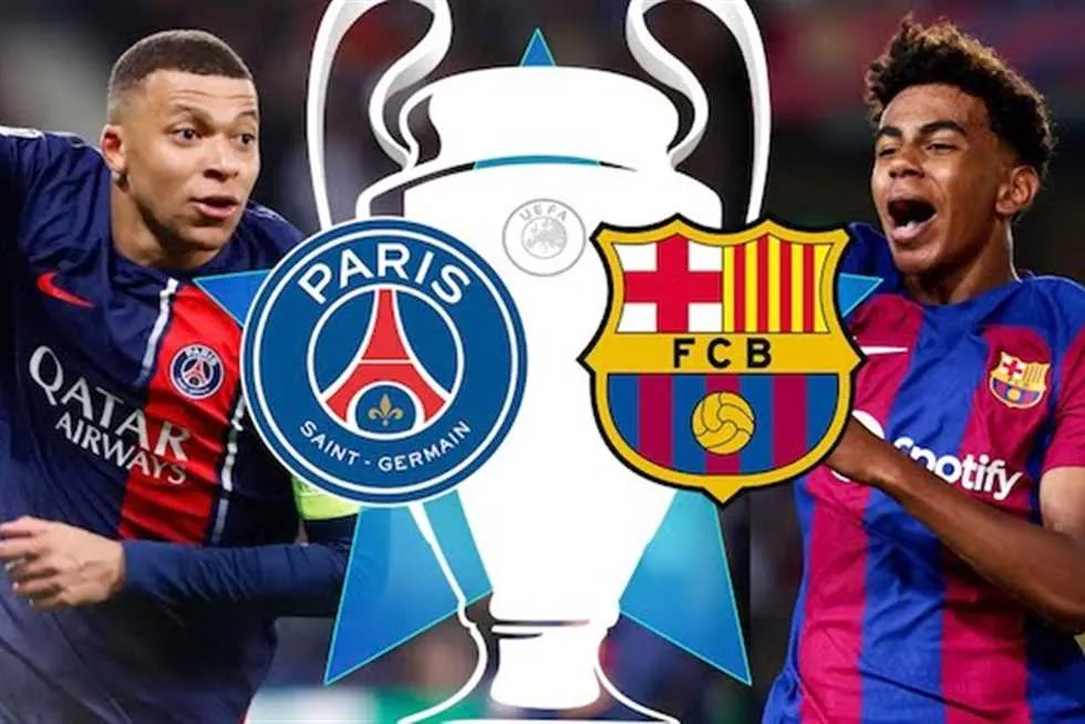 برشلونة لمواجهة باريس سان جيرمان