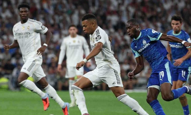 مباراة ريال مدريد ومرسيليا دوري الابطال