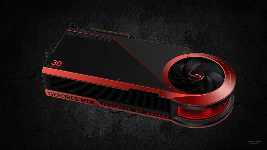 بطاقة ROG Matrix RTX 5090 موقعة من نفيديا