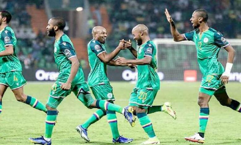 جزر القمر تتفوق على إفريقيا الوسطى