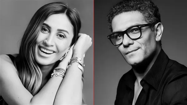 آسر ياسين ودينا الشربيني