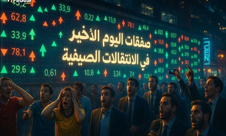 مباشر اليوم الأخير من الميركاتو - إنتر يضم أكانجي من مانشستر سيتي
                
                يقدم لكم FilGoal.com تغطية مباشرة للانتقالات التي تحدث في اليوم الأخير من سوق الانتقالات.
                الإثنين، 01 سبتمبر 2025 - 16:08