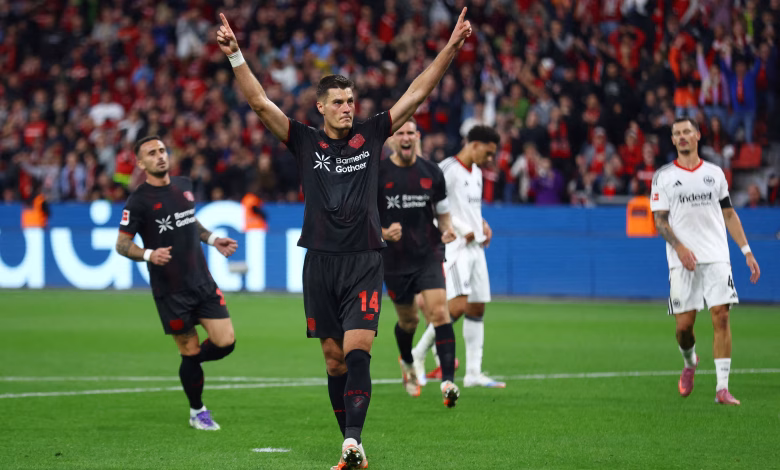 باير ليفركوزن يفوز على فرانكفورت