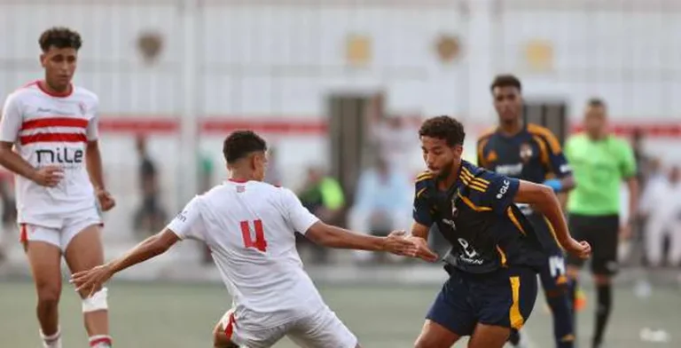 شباب الزمالك 2005 يفوز على سيراميكا كليوباترا برباعية نظيفة
