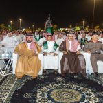 محافظ محايل عسير محمد بن فلاح القرقاح، مساء أمس فى الحفل الختامي لبطولة اليوم الوطني السعودي الـ95