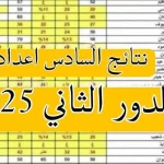 نتائج السادس الاعدادي 2025