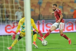 الأهلي يتقدم على إيجل نوار بهدف عمر كمال في إياب دور الـ32 لدوري أبطال إفريقيا