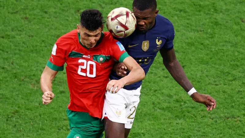 مباراة المغرب وفرنسا