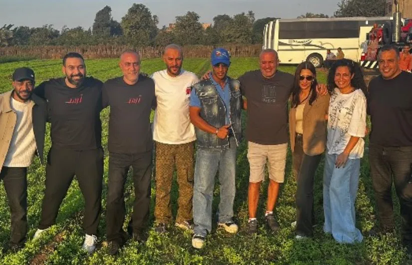 محمد رمضان يحتفل بانتهاء تصوير فيلم "أسد"