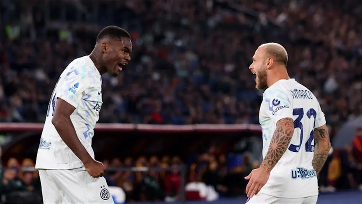 انتر ميلان روما الدوري الايطالي