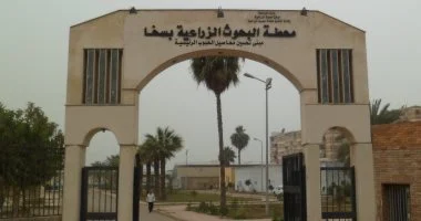 محطة البحوث الزراعية بسخا في محافظة كفر الشيخ