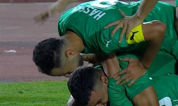 المصري يتغلب على البنك الأهلي