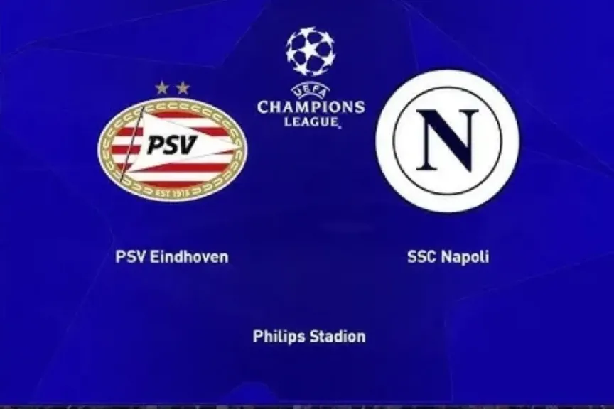 نابولي وآيندهوفن دوري أبطال أوروبا