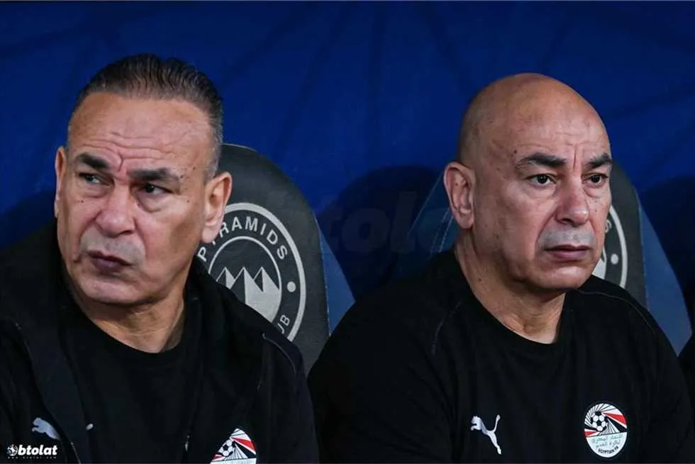 زيارة حسام وإبراهيم حسن لشحاتة