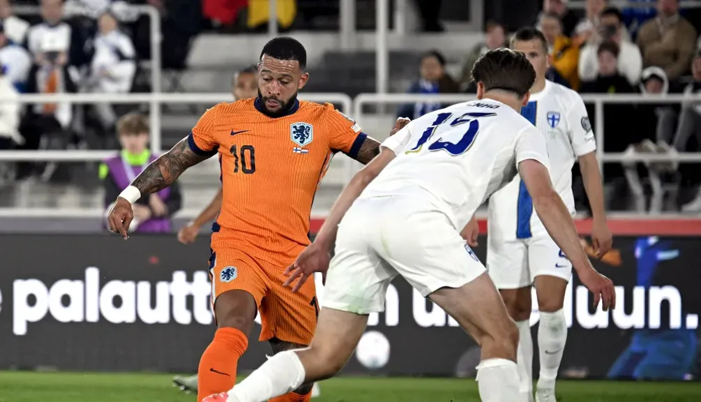 مباراة هولندا ضد فنلندا
