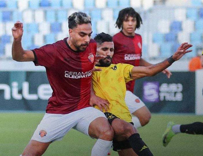 فريق سيراميكا كليوباترا فوزًا ثمينًا على نظيره كهرباء الإسماعيلية