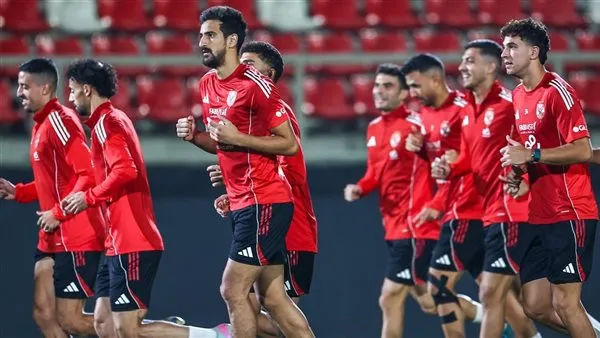 الأهلي يخوض مرانه الأول في بوروندي