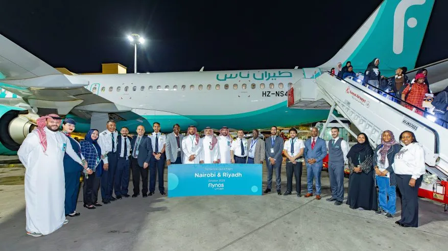 طيران ناس يطلق رحلات مباشرة بين الرياض ونيروبي
