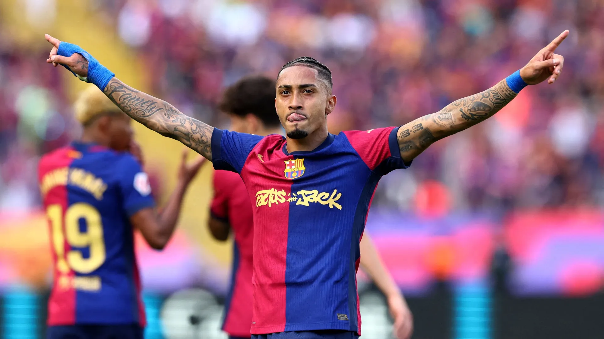 رافينيا وفيرمين جاهزان لدعم برشلونة