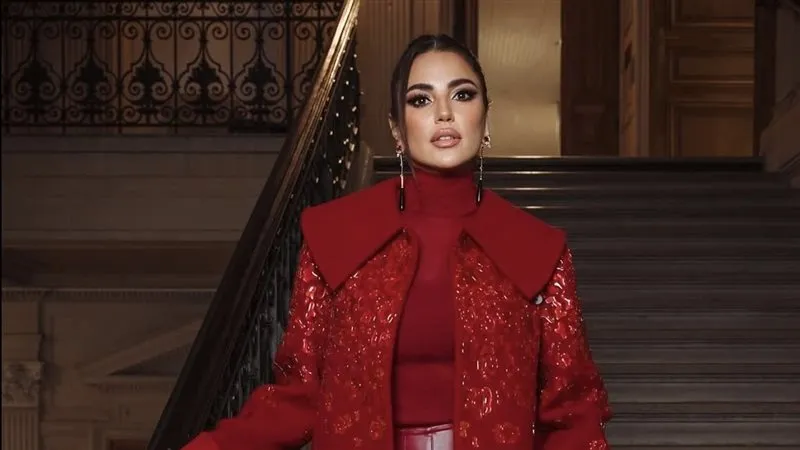 درة تخطف الأنظار من باريس