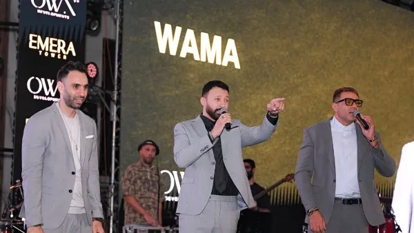 فريق واما يحيي حفلاً غنائياً ضخماً في التجمع الأول بحضور جماهيري كبير