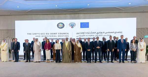 المملكة تشارك في الاجتماع الوزاري الخليجي الأوروبي بالكويت