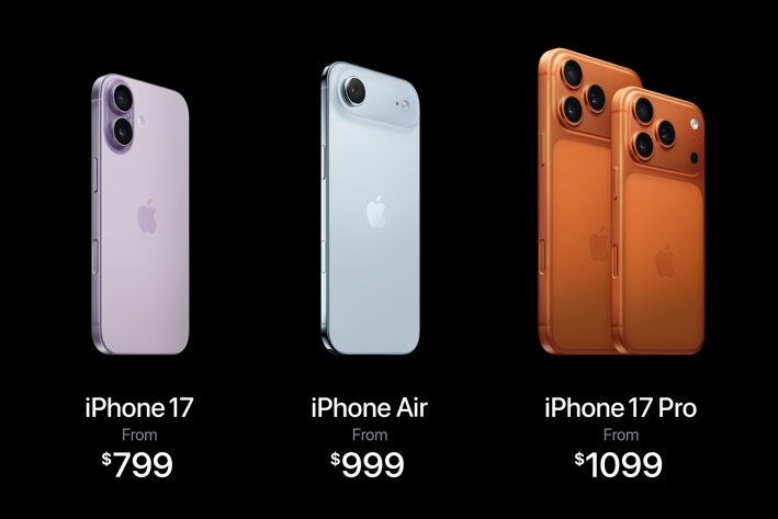 سلسلة iPhone 17 و iPhone Air