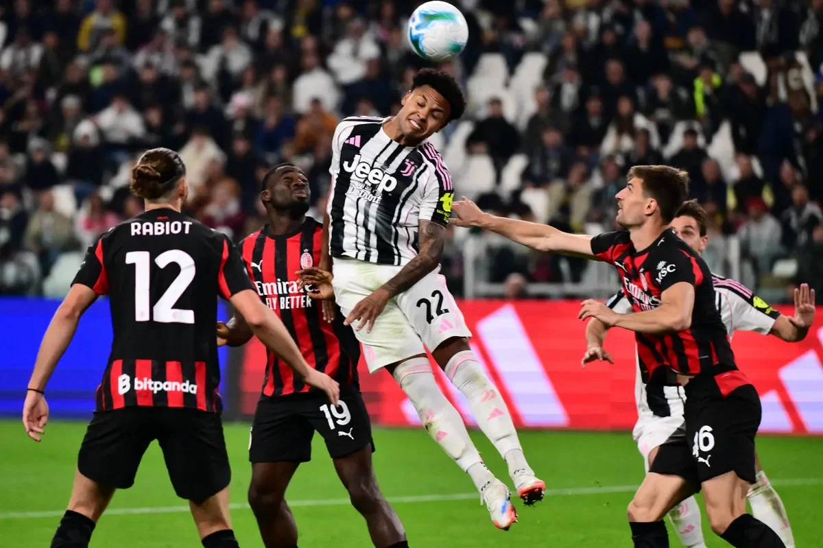 ميلان ضد يوفنتوس الدوري الايطالي