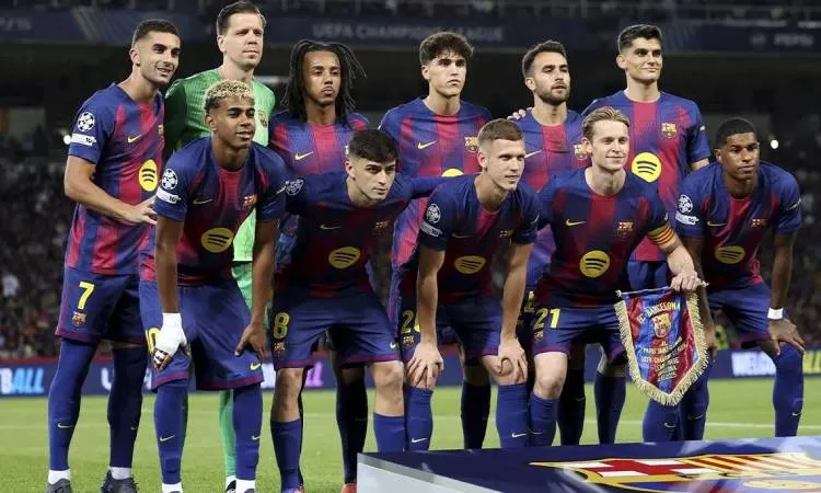 قائمة برشلونة اليوم