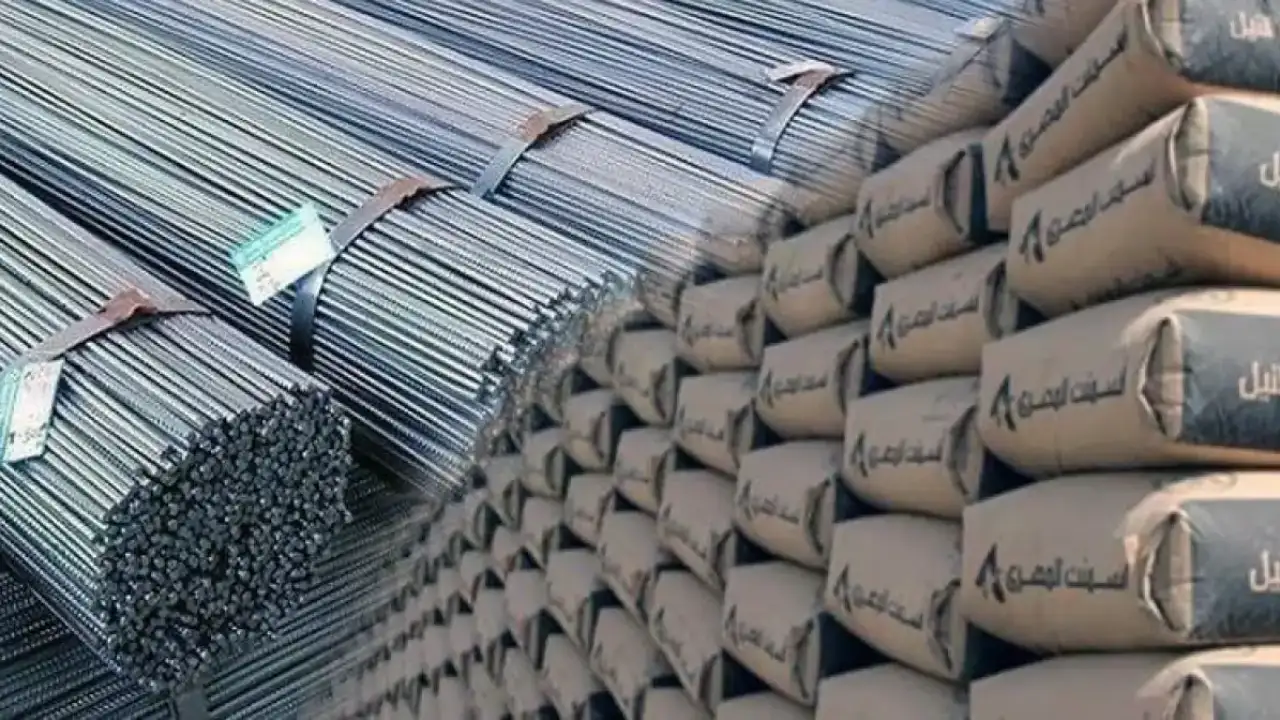 استقرار أسعار الحديد والأسمنت