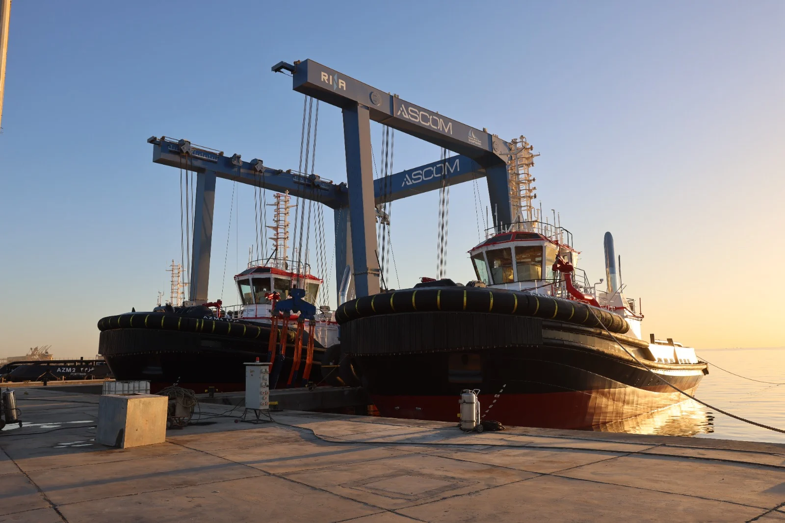 تدشين قاطرتين جديدتين بمصنع مصر لبناء القاطرات