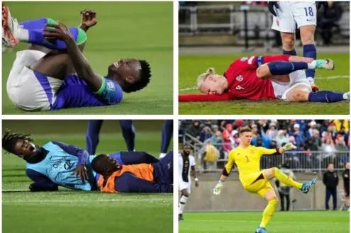 اصابات نجوم اوروبا خلال التصفيات